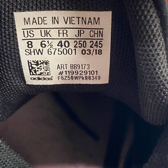 Adidas Falcon Women's Mixed-Media Sneaker Retro Size 8  Light Granite - Picture 8 of 9